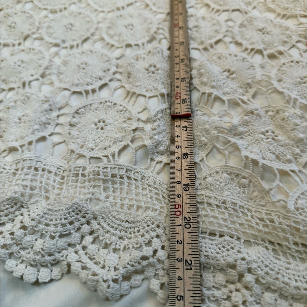 Willi Smith Cream Lace Mini Skirt - Picture 5 of 6